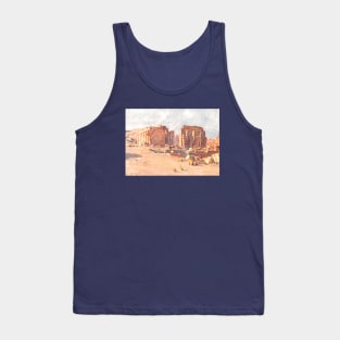 The Ramesseum At Thebes in Egypt Tank Top